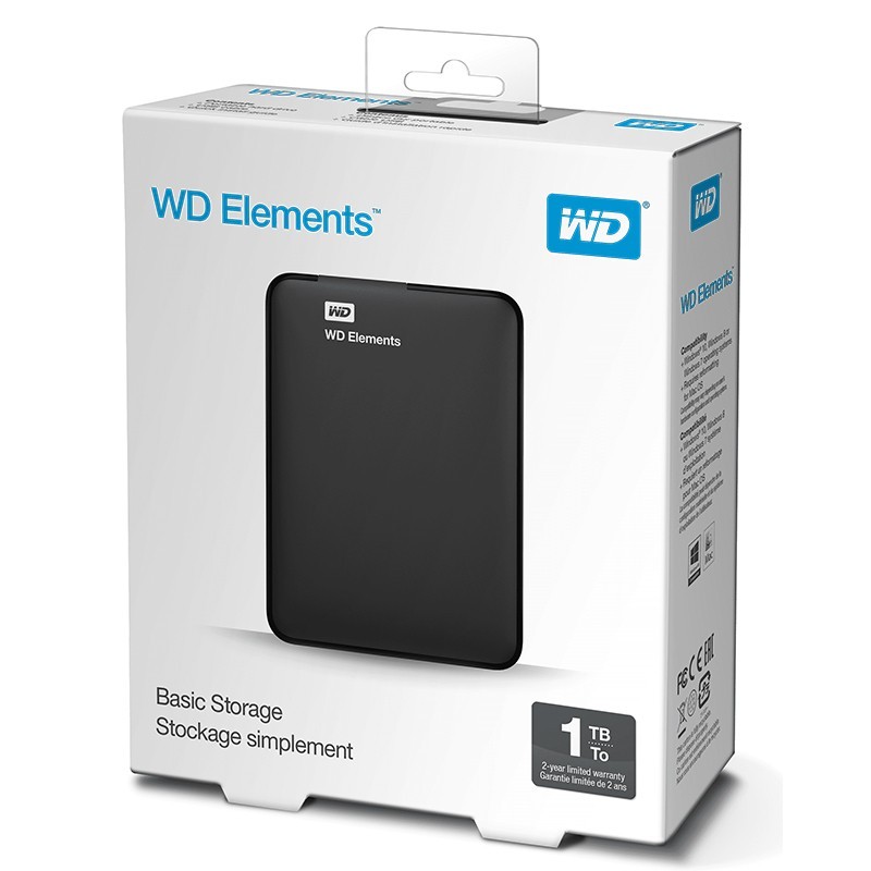 how to format wd elements on windows xp
