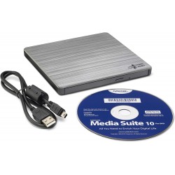 Light-Lecteur Graveur DVD CD Externe USB 30 type-C Ultra Slim Portable- Graveur  Lecteur Externe Drive DVD ROM CD USB CD Player - Cdiscount Informatique